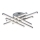 Rabalux - Candelabro montado à superfície LED 6xLED/40W/230V 4000K