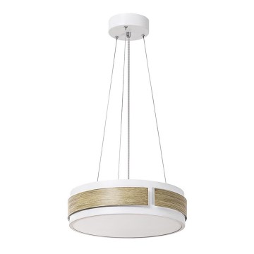 Rabalux - Candelabro num fio fosco LED LED/18W/230V Areia/branco