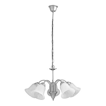 Rabalux - Candelabro numa corrente 5xE14/40W/230V