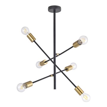 Rabalux - Candelabro pendente 6xE27/15W/230V