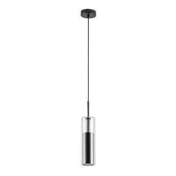 Rabalux - Candelabro suspenso 1xGU10/50W/230V transparente/preto