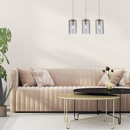 Rabalux - Candelabro suspenso 3xE27/40W/230V