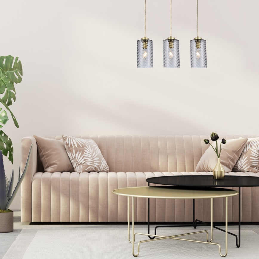 Rabalux - Candelabro suspenso 3xE27/40W/230V