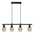 Rabalux - Candelabro suspenso 4xE14/25W/230V