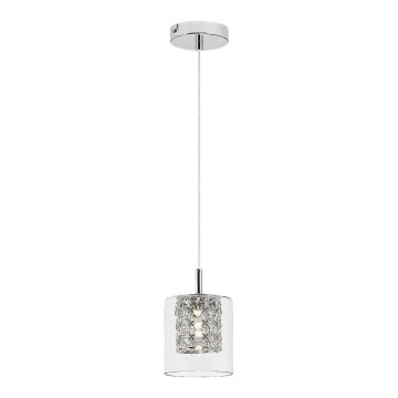 Rabalux - Candelabro suspenso de cristal 1xG9/40W/230V