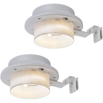 Rabalux -CONJUNTO 2x LED aplique de parede solar LED/0,06W/1,2V 300 mAh IP44
