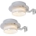 Rabalux -CONJUNTO 2x LED aplique de parede solar LED/0,06W/1,2V 300 mAh IP44