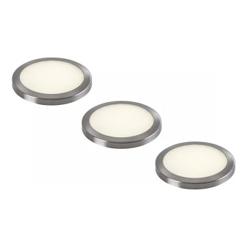 Rabalux - CONJUNTO 3x Luzes LED para armário com regulação 3xLED/1W/230V 4000K