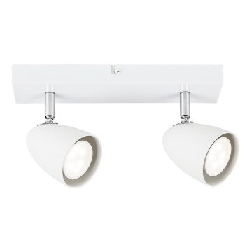 Rabalux - Foco 2xGU10/5W/230V branco