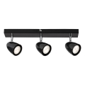 Rabalux - Foco 3xGU10/5W/230V preto