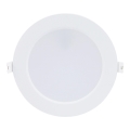 Rabalux - Foco de encastrar LED LED/12W/230V 3000K diâmetro 17 cm branco