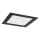 Rabalux - Foco de encastrar LED LED/18W/230V 22x22 cm preto