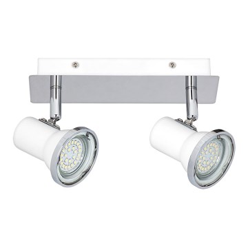 Rabalux - Foco LED para casa de banho 2xGU10/4,5W/230V IP44