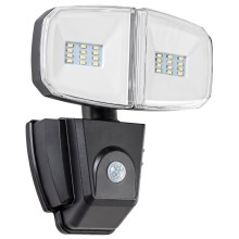Rabalux - Holofote solar LED com sensor LED/12W/3,7V IP44