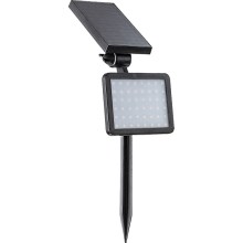 Rabalux - Holofote solar LED com sensor LED/9,6W/3,7V IP44