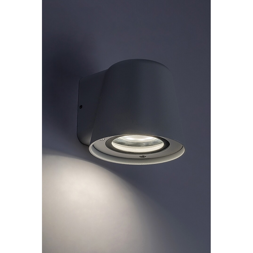 Rabalux - Iluminação de parede exterior 1xGU10/35W/230V IP54 branca