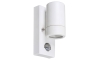 Rabalux - Iluminação de parede exterior com sensor 1xGU10/10W/230V branco IP44