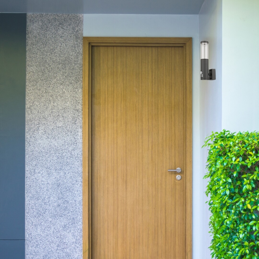 Rabalux - Iluminação de parede exterior com sensor 1xGU10/7W/230V IP44