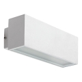 Rabalux - Iluminação de parede exterior LED LED/10W/230V IP54 branco