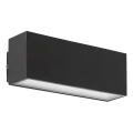 Rabalux - Iluminação de parede exterior LED LED/10W/230V IP54 preto