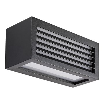 Rabalux - Iluminação de parede exterior LED LED/10W/230V IP54 preto