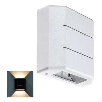 Rabalux - Iluminação de parede exterior LED LED/6W/230V IP54 branca