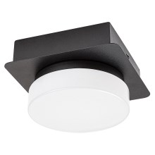 Rabalux - Iluminação de teto de casa de banho LED LED/5W/230V IP44 4000K preto