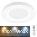 Rabalux - Iluminação de teto LED com regulação LED/38W/230V branca + CR 3000-6500K