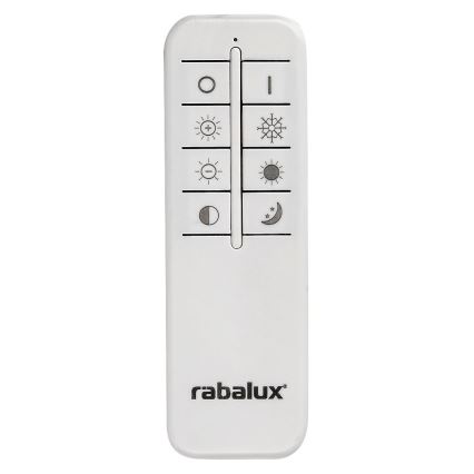 Rabalux - Iluminação de teto LED com regulação LED/50W/230V 3000-6000K diâmetro 53 cm + comando