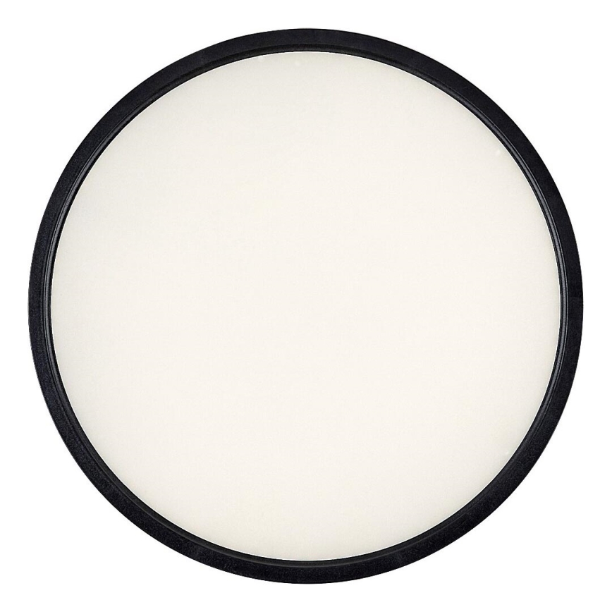 Rabalux - Iluminação de teto LED LED/24W/230V 4000K diâmetro 30 cm preto