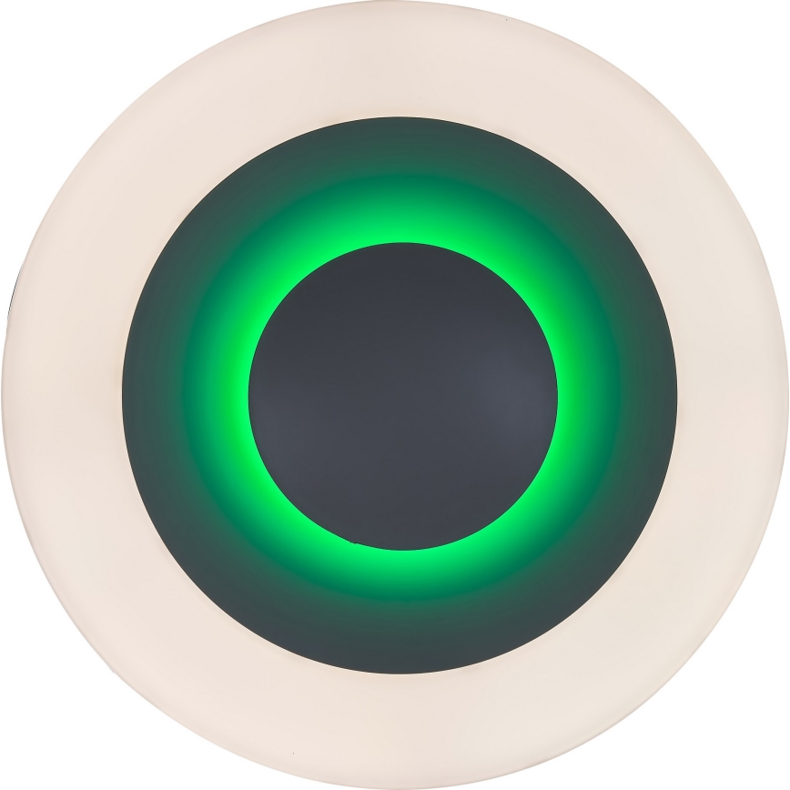 Rabalux - Iluminação de teto LED RGB com regulação LED/40W/230V 3000-6000K diâmetro 50 cm + comando