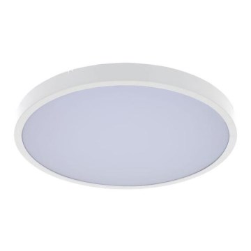 Rabalux - Iluminação de teto para casa de banho LED com regulação LED/24W/230V 3000-6000K IP44 diâmetro 35,5 cm branco + comando