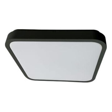 Rabalux - Iluminação de teto para casa de banho LED com regulação LED/36W/230V 3000-6000K IP44 42x42 cm preto + comando