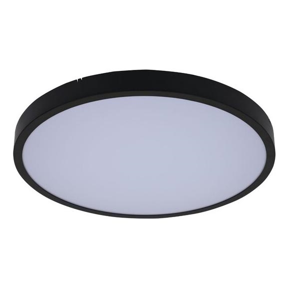 Rabalux - Iluminação de teto para casa de banho LED LED/12W/230V 3000/4000/6000K IP44 diâmetro 25,5 cm preto