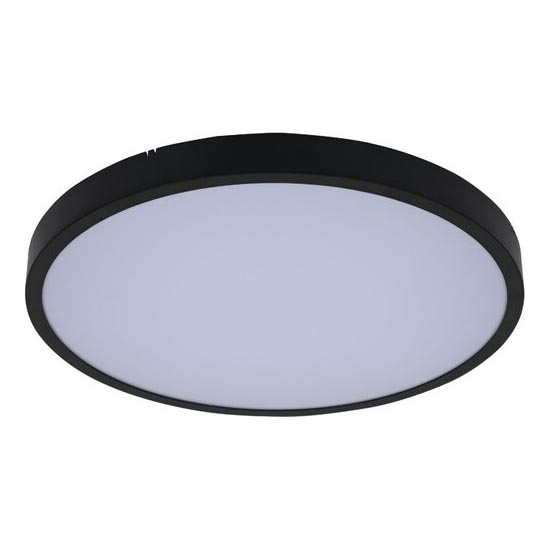 Rabalux - Iluminação de teto para casa de banho LED LED/24W/230V 3000/4000/6000K IP44 diâmetro 35,5 cm preto