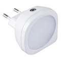Rabalux - Iluminação LED com sensor LED/0,5W/230V 2700K branco