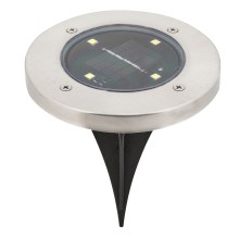 Rabalux - Iluminação solar exterior LED com sensor LED/0,24W/1xAA preto IP44