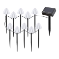 Rabalux - Iluminação solar LED 10xLED/0,2W/1,2V IP44 300 mAh