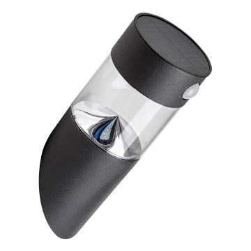 Rabalux - Iluminação solar LED com sensor LED/1,5W/3,7V IP44 600 mAh