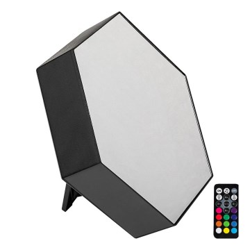 Rabalux - Lâmpada de mesa LED RGB regulável LED/1W/5V/3xAA + controlo remoto