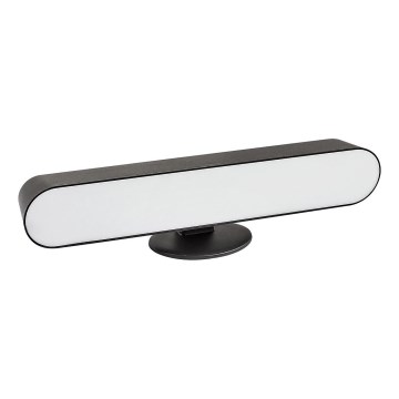 Rabalux - Lâmpada de mesa LED RGB regulável LED/3W/5V preta + controlo remoto