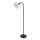Rabalux - Lâmpada de pé LED regulável com ventoinha Ø 30 cm 1xE27/16W/230V 3000-6500K + comando à distância