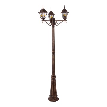 Rabalux - Lâmpada exterior 3xE27/60W/230V