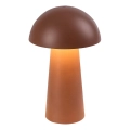 Rabalux - Lâmpada exterior recarregável tátil LED regulável LED/1,5W/5V IP44 1200 mAh USB castanha