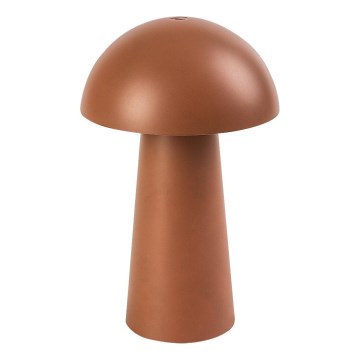 Rabalux - Lâmpada exterior recarregável tátil LED regulável LED/1,5W/5V IP44 1200 mAh USB castanha