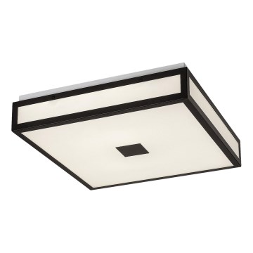 Rabalux - LED candeeiro de teto para casa de banho LED/18W/230V IP44 preto 30x30 cm