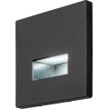 Rabalux - Luminária de escada LED/1W/230V 3000/4500/6500K preta