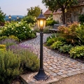 Rabalux - Luminária de exterior 1xE27/60W/230V IP43 preta