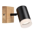 Rabalux - Luminária de parede com foco 1xGU10/5W/230V carvalho
