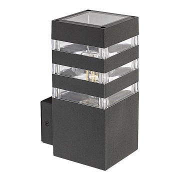 Rabalux - Luminária de parede exterior 1xE27/12W/230V IP44